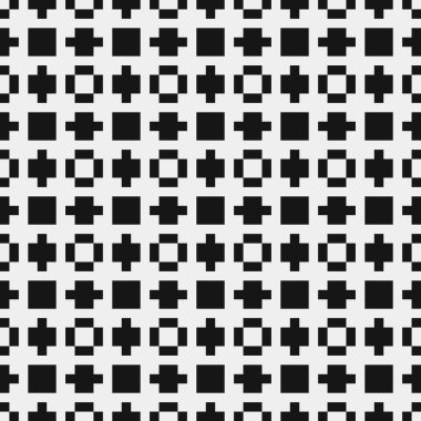 Soyut Geometrik Çapraz Desen, vektör çizimi 