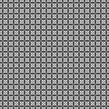 Basit geometrik soyut siyah beyaz arkaplan, vektör illüstrasyonu tekrarlanıyor 