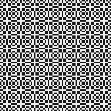 Soyut Geometrik Çapraz Desen, vektör çizimi 