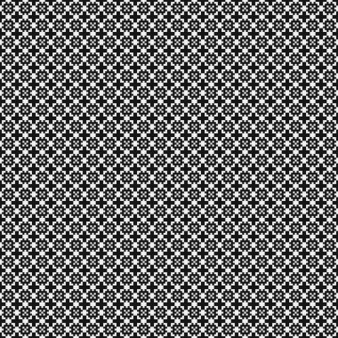 Soyut Geometrik Çapraz Desen, vektör çizimi 