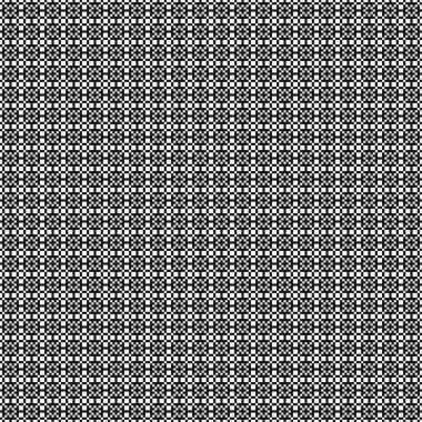 Soyut geometrik çapraz siyah beyaz desen, vektör illüstrasyonu  