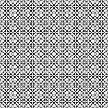 Noktalı siyah beyaz haç deseni, logo üretken hesaplama sanatı çizimi