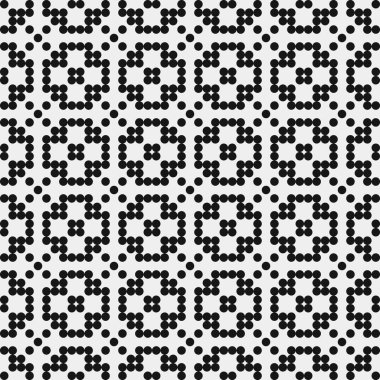 Soyut Çapraz Noktalar Şablonu, arka plan. Vektör illüstrasyonu   