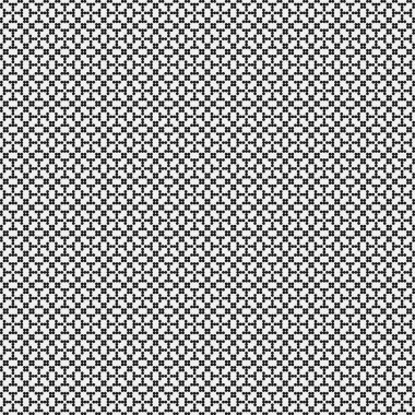 Soyut siyah ve beyaz süs desenli vektör çizimi