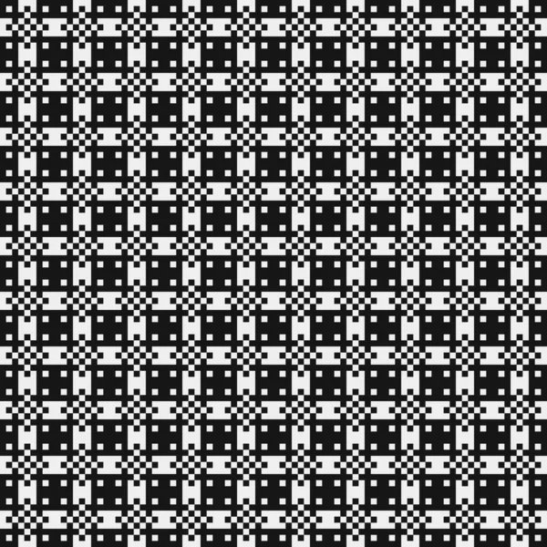 Seamless Pattern Black White Dots Vector Illustration — Stock Vector