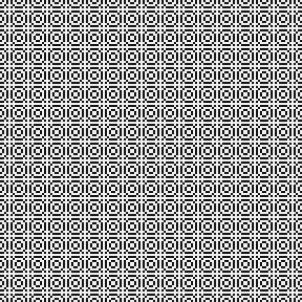 Abstract black and white ornamental pattern vector illustration