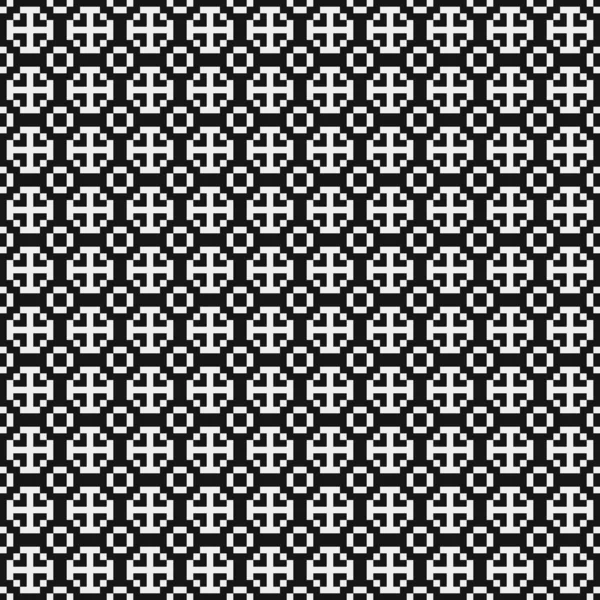 Abstract Cross Pattern Dots โลโก ภาพประกอบศ ลปะการค านวณแบบด งเด — ภาพเวกเตอร์สต็อก