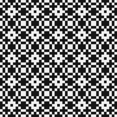 soyut geometrik siyah beyaz desen, vektör illüstrasyonu 