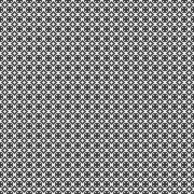 kusursuz soyut siyah beyaz arkaplan, vektör illüstrasyonu 