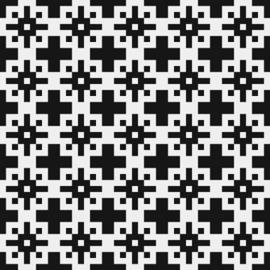 Soyut Geometrik Çapraz Desen, vektör çizimi 