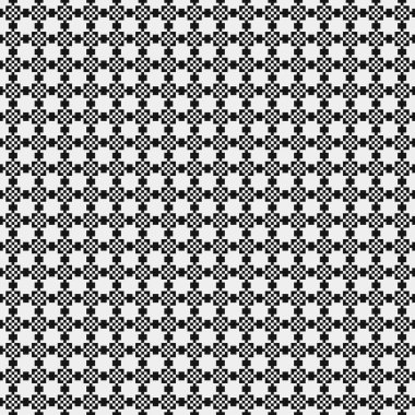 Soyut Geometrik Çapraz Desen, vektör çizimi 