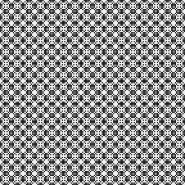 Noktalı soyut geometrik desen, üretken hesaplama sanatı çizimi 