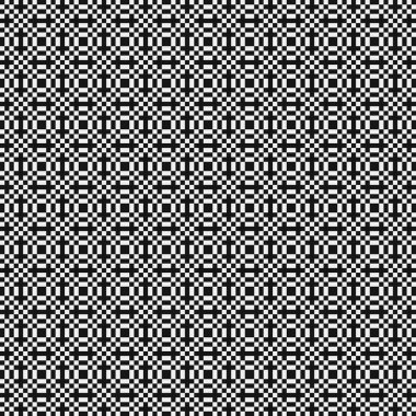 Soyut Geometrik Çapraz Desen, vektör çizimi 