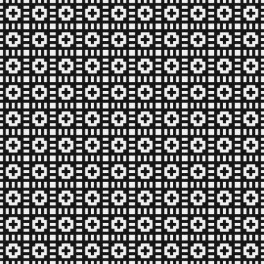 Soyut Geometrik Çapraz Desen, vektör çizimi 