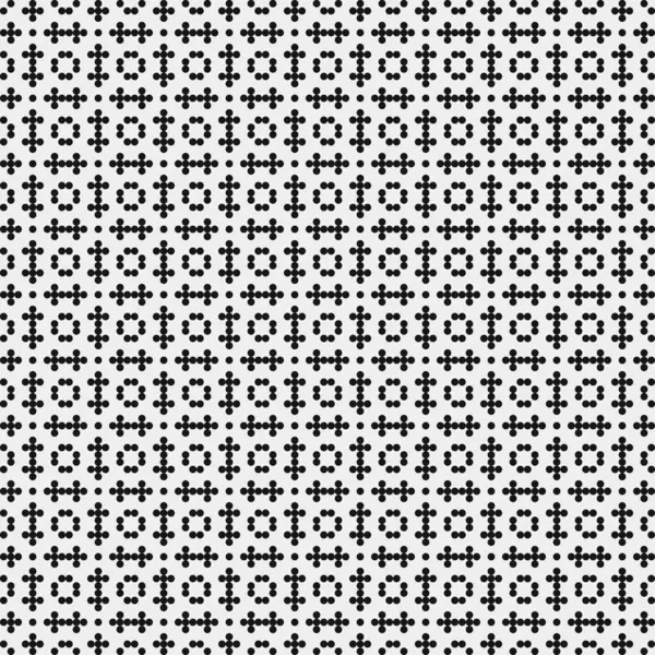 Pola Abstrak Dengan Titik Ilustrasi Seni Komputasi Generatif - Stok Vektor