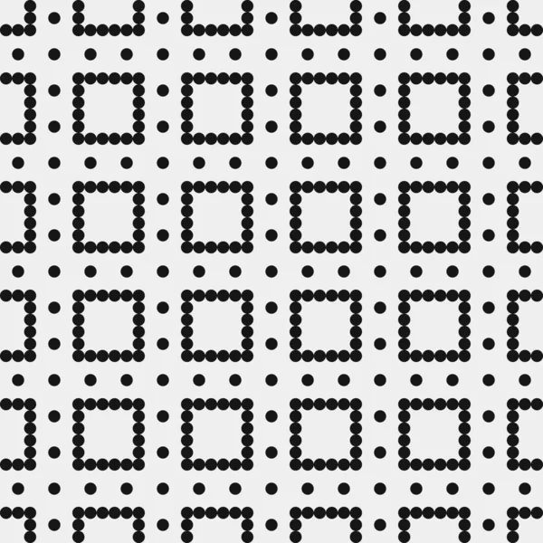 幾何学的抽象的な黒白の背景ベクトル図 — ストックベクタ