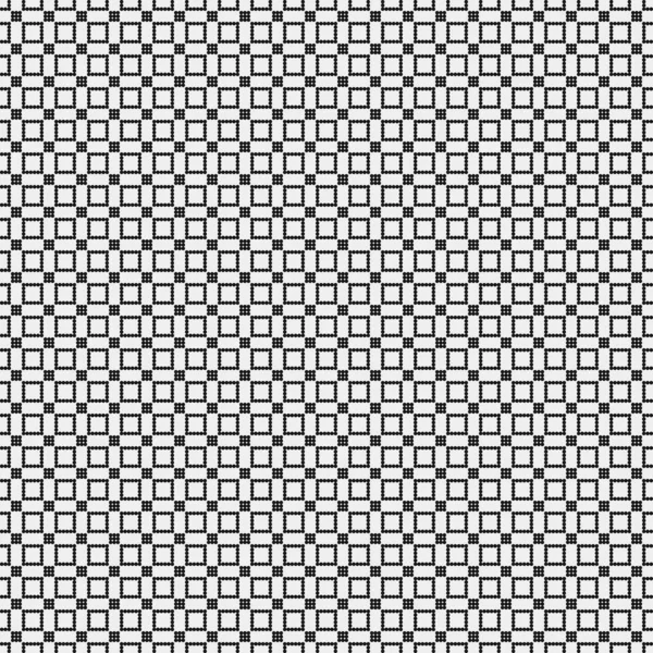 Astratto Croce Pattern Dots Logo Arte Computazionale Generativa Illustrazione — Vettoriale Stock