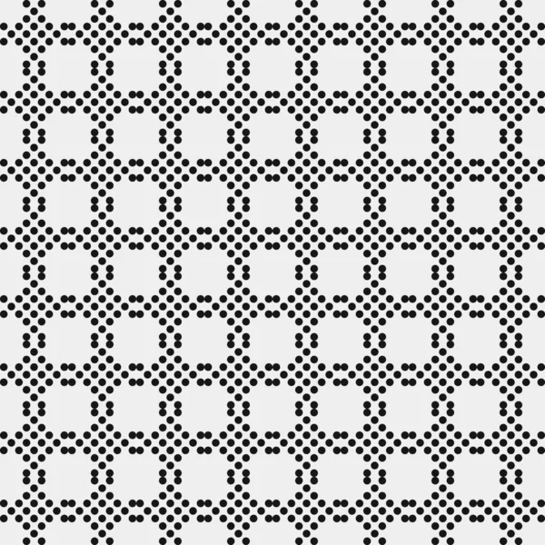 Fondo Blanco Negro Abstracto Geométrico Simple Ilustración Del Vector — Vector de stock
