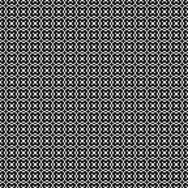 Soyut Çapraz Desenli Noktalar Logosu, üretken hesaplama sanatı çizimi