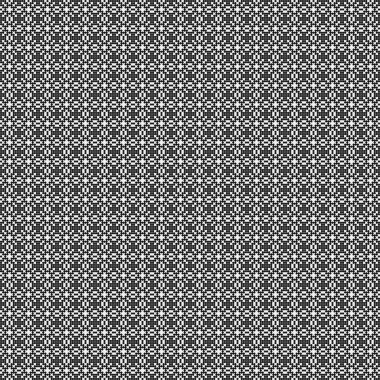 Kusursuz geometrik soyut siyah beyaz arkaplan, vektör illüstrasyonu 