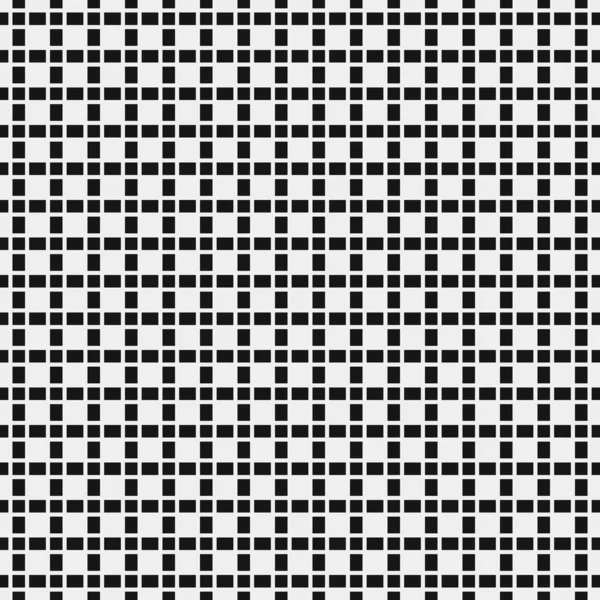Nahtloses Schwarz Weißes Geometrisches Muster Vektorillustration — Stockvektor