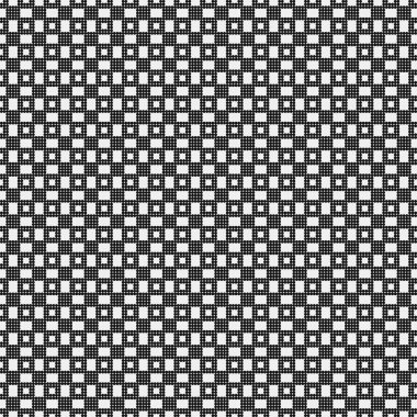 Basit geometrik soyut siyah beyaz arkaplan, vektör illüstrasyonu tekrarlanıyor 