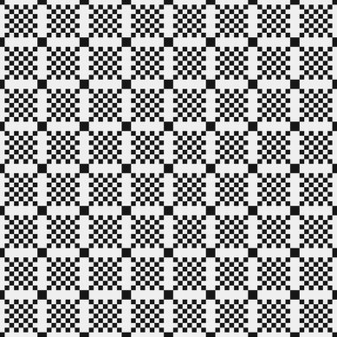 Soyut Geometrik Çapraz Desen, vektör çizimi 