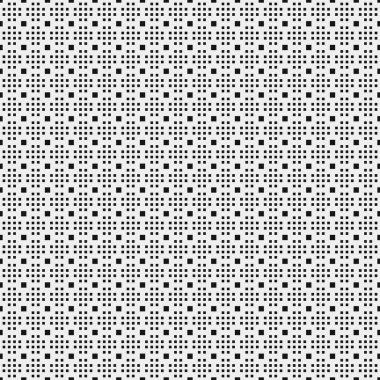 soyut geometrik siyah beyaz desen, vektör illüstrasyonu 