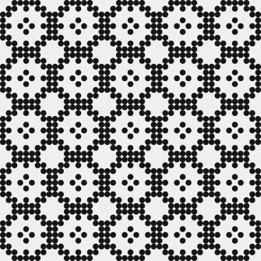 Geometrik soyut siyah beyaz arkaplan, vektör illüstrasyonu 