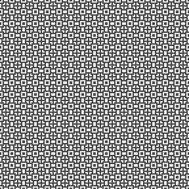 Soyut Çapraz Noktalar Şablonu, arka plan. Vektör illüstrasyonu  