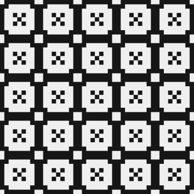 Soyut Geometrik Çapraz Desen, vektör çizimi 