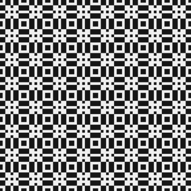 Soyut Geometrik Çapraz Desen, vektör çizimi 