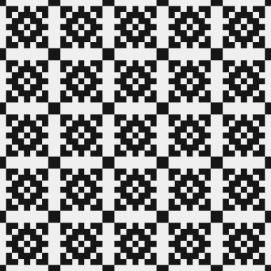 Soyut Geometrik Çapraz Desen, vektör çizimi 