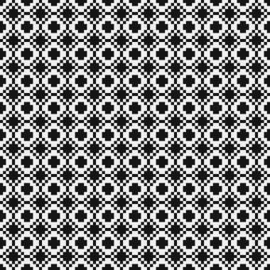 Soyut Geometrik Çapraz Desen, vektör çizimi 