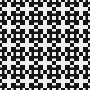 Soyut Çapraz Noktalar Şablonu, arka plan. Vektör illüstrasyonu   