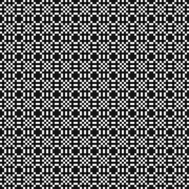 Soyut Çapraz Noktalar Şablonu, arka plan. Vektör illüstrasyonu   