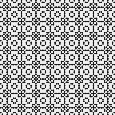 Soyut Çapraz Noktalar Şablonu, arka plan. Vektör illüstrasyonu   