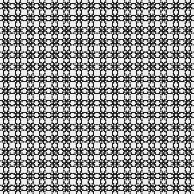 Soyut Çapraz Noktalar Şablonu, arka plan. Vektör illüstrasyonu   