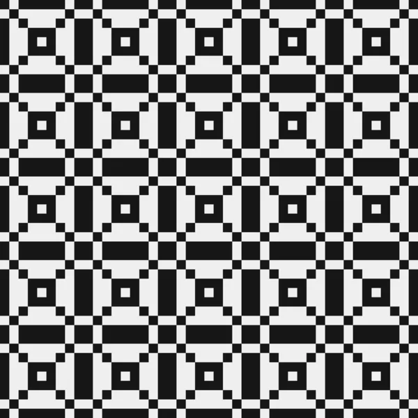 矢量无缝模式 现代时尚的抽象几何背景 重复格栅网格 简单的平面设计元素 — 图库矢量图片