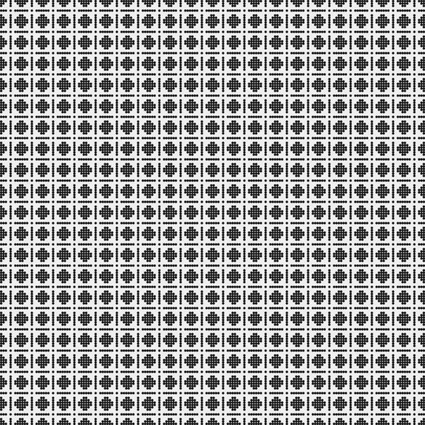 Streszczenie Cross Dots Pattern Tło Ilustracja Wektora — Wektor stockowy