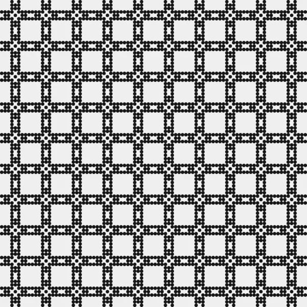 Egyszerű Geometriai Absztrakt Fekete Fehér Háttér Megismétlése Vektor Illusztráció — Stock Vector
