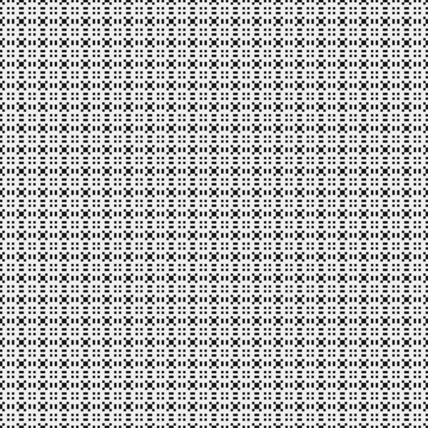 Seamless Pattern Black White Dots — Stock Vector