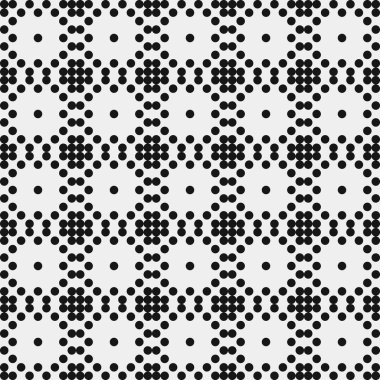 Soyut Çapraz Noktalar Şablonu, arka plan. Vektör illüstrasyonu   