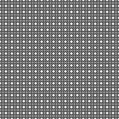 Noktalı soyut geometrik desen, üretken hesaplama sanatı çizimi 