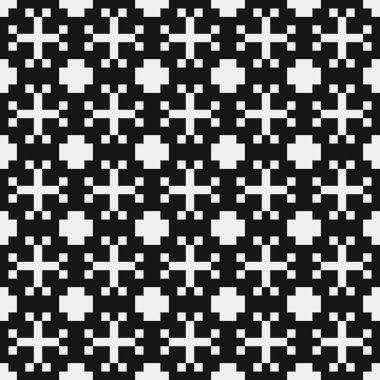 Soyut Geometrik Çapraz Desen, vektör çizimi 