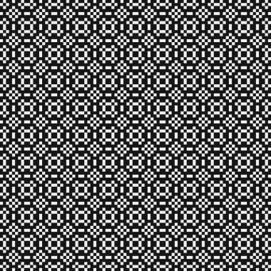 Soyut Çapraz Desenli Noktalar Logosu, üretken hesaplama sanatı çizimi