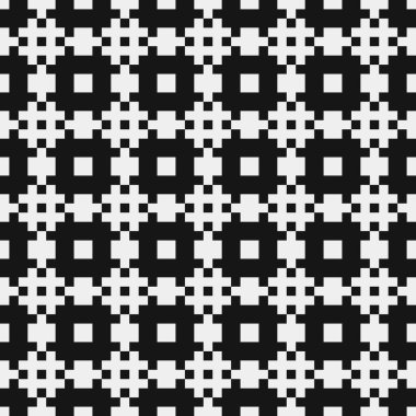 Soyut Geometrik Çapraz Desen, vektör çizimi 