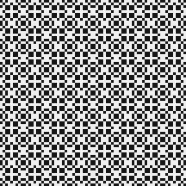 Soyut Geometrik Çapraz Desen, vektör çizimi 