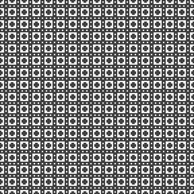 Soyut Çapraz Noktalar Şablonu, arka plan. Vektör illüstrasyonu   