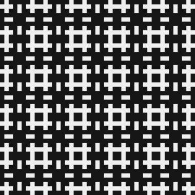 Soyut Geometrik Çapraz Desen, vektör çizimi 